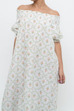 Load image into Gallery viewer, HILL HOUSE x Mult-floral Off-shoulder Cotton Maxi Dress (XS-M)