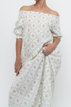 Load image into Gallery viewer, HILL HOUSE x Mult-floral Off-shoulder Cotton Maxi Dress (XS-M)