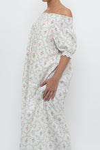 Load image into Gallery viewer, HILL HOUSE x Mult-floral Off-shoulder Cotton Maxi Dress (XS-M)