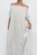 Load image into Gallery viewer, HILL HOUSE x Mult-floral Off-shoulder Cotton Maxi Dress (XS-M)