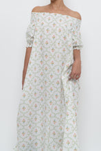 Load image into Gallery viewer, HILL HOUSE x Mult-floral Off-shoulder Cotton Maxi Dress (XS-M)