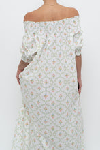 Load image into Gallery viewer, HILL HOUSE x Mult-floral Off-shoulder Cotton Maxi Dress (XS-M)