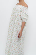 Load image into Gallery viewer, HILL HOUSE x Mult-floral Off-shoulder Cotton Maxi Dress (XS-M)