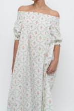 Load image into Gallery viewer, HILL HOUSE x Mult-floral Off-shoulder Cotton Maxi Dress (XS-M)