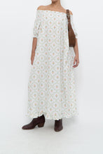 Load image into Gallery viewer, HILL HOUSE x Mult-floral Off-shoulder Cotton Maxi Dress (XS-M)