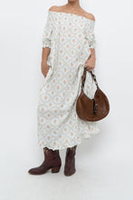 Load image into Gallery viewer, HILL HOUSE x Mult-floral Off-shoulder Cotton Maxi Dress (XS-M)