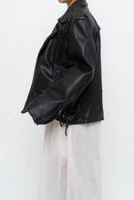 Load image into Gallery viewer, Vintage x FIRST CLASSICS Heavy Leather Biker Jacket (S, M)