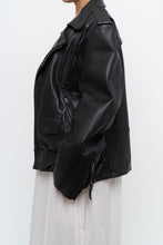 Load image into Gallery viewer, Vintage x FIRST CLASSICS Heavy Leather Biker Jacket (S, M)
