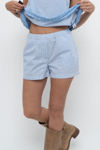 Load image into Gallery viewer, WILFRED FREE x Blue Striped Cotton Lounge Short (XS)