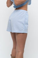 Load image into Gallery viewer, WILFRED FREE x Blue Striped Cotton Lounge Short (XS)
