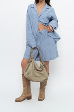 Load image into Gallery viewer, AIRELLES x Blue Striped Cotton Set (L)