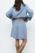 Load image into Gallery viewer, AIRELLES x Blue Striped Cotton Set (L)