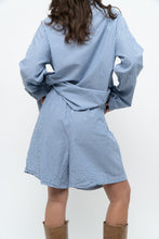 Load image into Gallery viewer, AIRELLES x Blue Striped Cotton Set (L)