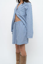 Load image into Gallery viewer, AIRELLES x Blue Striped Cotton Set (L)
