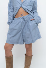 Load image into Gallery viewer, AIRELLES x Blue Striped Cotton Set (L)