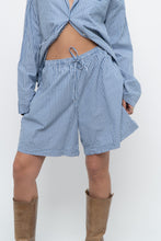 Load image into Gallery viewer, AIRELLES x Blue Striped Cotton Set (L)