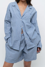 Load image into Gallery viewer, AIRELLES x Blue Striped Cotton Set (L)