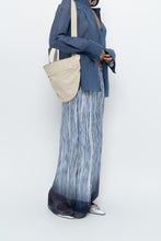 Load image into Gallery viewer, GIUSY ITALY x Blue, White Patterned Flowy Beach Pant (XS-M)