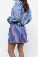Load image into Gallery viewer, GAP x Blue, Pink Striped Cotton Short (XS-M)