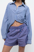 Load image into Gallery viewer, GAP x Blue, Pink Striped Cotton Short (XS-M)
