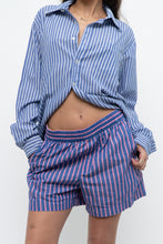 Load image into Gallery viewer, GAP x Blue, Pink Striped Cotton Short (XS-M)