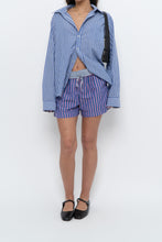 Load image into Gallery viewer, GAP x Blue, Pink Striped Cotton Short (XS-M)