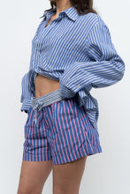 Load image into Gallery viewer, GAP x Blue, Pink Striped Cotton Short (XS-M)