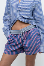 Load image into Gallery viewer, GAP x Blue, Pink Striped Cotton Short (XS-M)