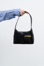 Load image into Gallery viewer, Vintage x KGB STUDIO Black Faux Leather Small Purse
