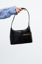 Load image into Gallery viewer, Vintage x KGB STUDIO Black Faux Leather Small Purse