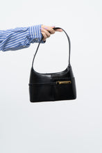 Load image into Gallery viewer, Vintage x KGB STUDIO Black Faux Leather Small Purse