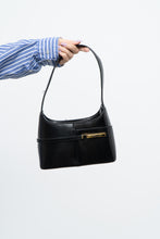 Load image into Gallery viewer, Vintage x KGB STUDIO Black Faux Leather Small Purse