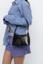 Load image into Gallery viewer, Vintage x KGB STUDIO Black Faux Leather Small Purse