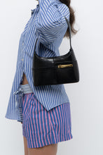 Load image into Gallery viewer, Vintage x KGB STUDIO Black Faux Leather Small Purse