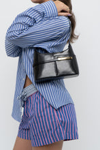 Load image into Gallery viewer, Vintage x KGB STUDIO Black Faux Leather Small Purse