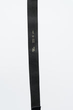 Load image into Gallery viewer, Vintage x Black Cowhide Leather Chunky Belt (XS)