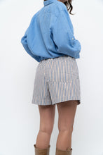 Load image into Gallery viewer, Modern x Blue Striped Cotton Short (M, L)