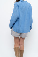 Load image into Gallery viewer, Modern x Blue Striped Cotton Short (M, L)