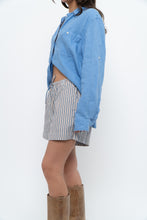 Load image into Gallery viewer, Modern x Blue Striped Cotton Short (M, L)