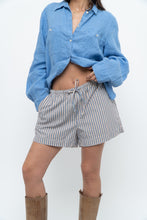Load image into Gallery viewer, Modern x Blue Striped Cotton Short (M, L)