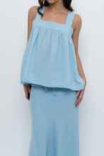 Load image into Gallery viewer, Vintage x Baby Blue Babydoll Cotton Tank (S, M)