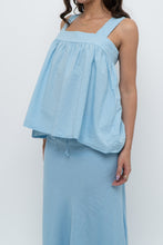 Load image into Gallery viewer, Vintage x Baby Blue Babydoll Cotton Tank (S, M)