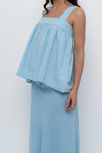 Load image into Gallery viewer, Vintage x Baby Blue Babydoll Cotton Tank (S, M)