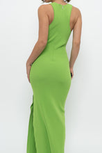 Load image into Gallery viewer, MICHAEL KORS x Bright Green Ribbed Sleeveless Dress (S)