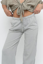 Load image into Gallery viewer, Vintage x Made in Italy x Grey, Sage Linen-blend Lounge Pant (XS)