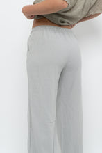 Load image into Gallery viewer, Vintage x Made in Italy x Grey, Sage Linen-blend Lounge Pant (XS)