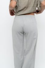 Load image into Gallery viewer, Vintage x Made in Italy x Grey, Sage Linen-blend Lounge Pant (XS)