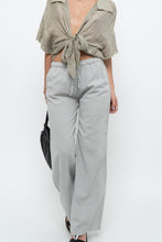 Load image into Gallery viewer, Vintage x Made in Italy x Grey, Sage Linen-blend Lounge Pant (XS)