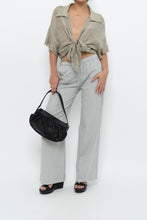 Load image into Gallery viewer, Vintage x Made in Italy x Grey, Sage Linen-blend Lounge Pant (XS)