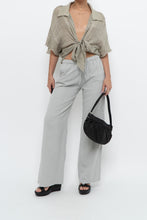 Load image into Gallery viewer, Vintage x Made in Italy x Grey, Sage Linen-blend Lounge Pant (XS)